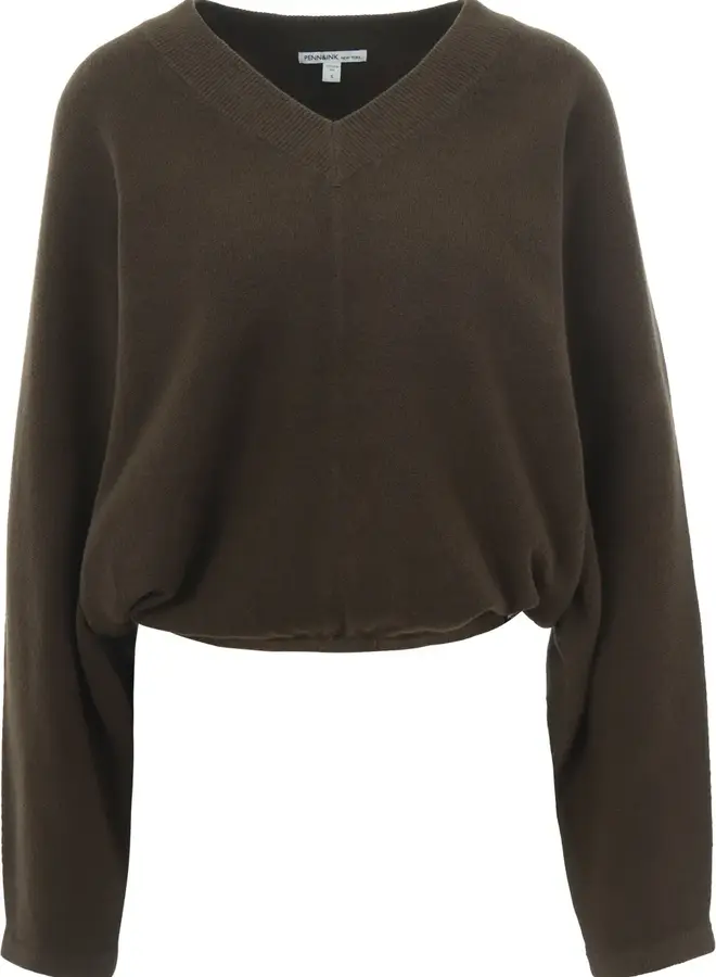 Penn&Ink W26B433 jumper tabac