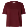 SF essential ss boxy tee tawny port