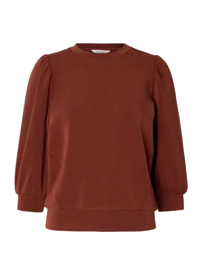 SF tenny 3/4 sweat top noos cherry