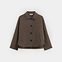 Knit-ted flyn jacket choco