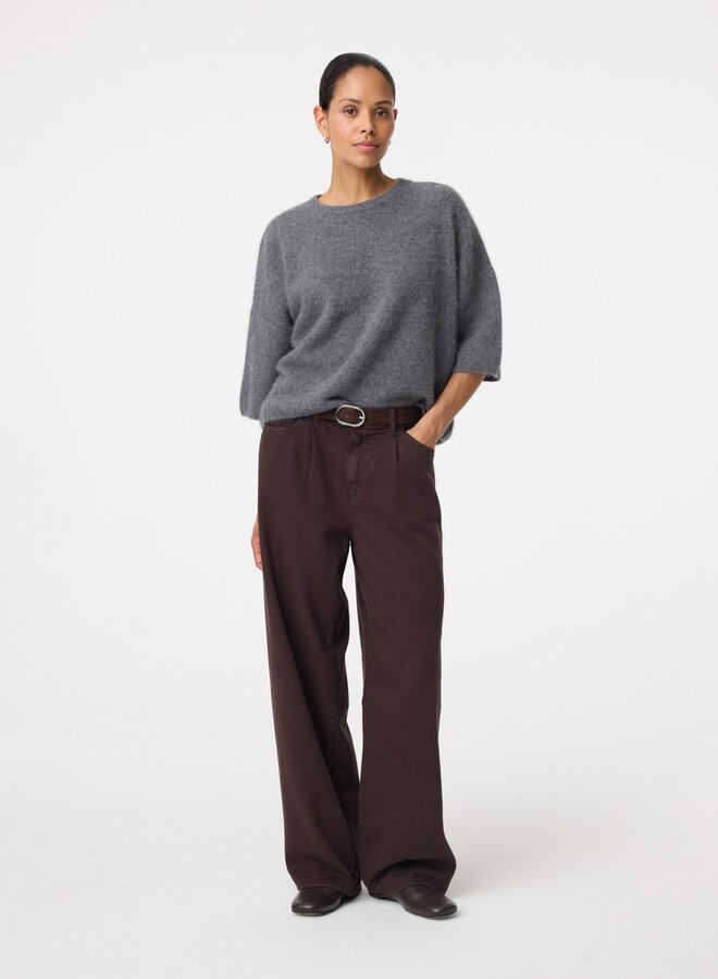 Knit-ted charly pants choco