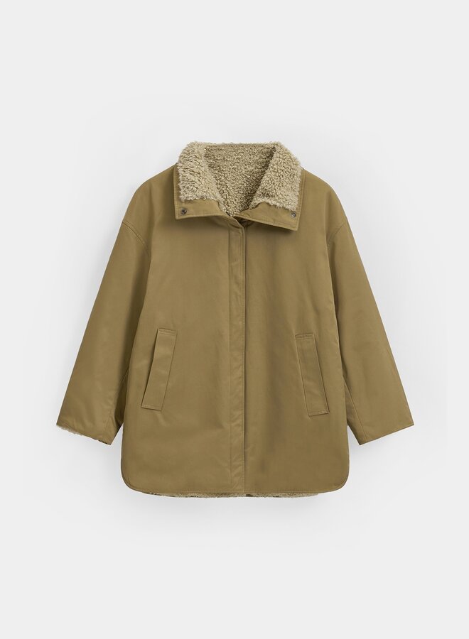 Knit-ted neko jacket moss