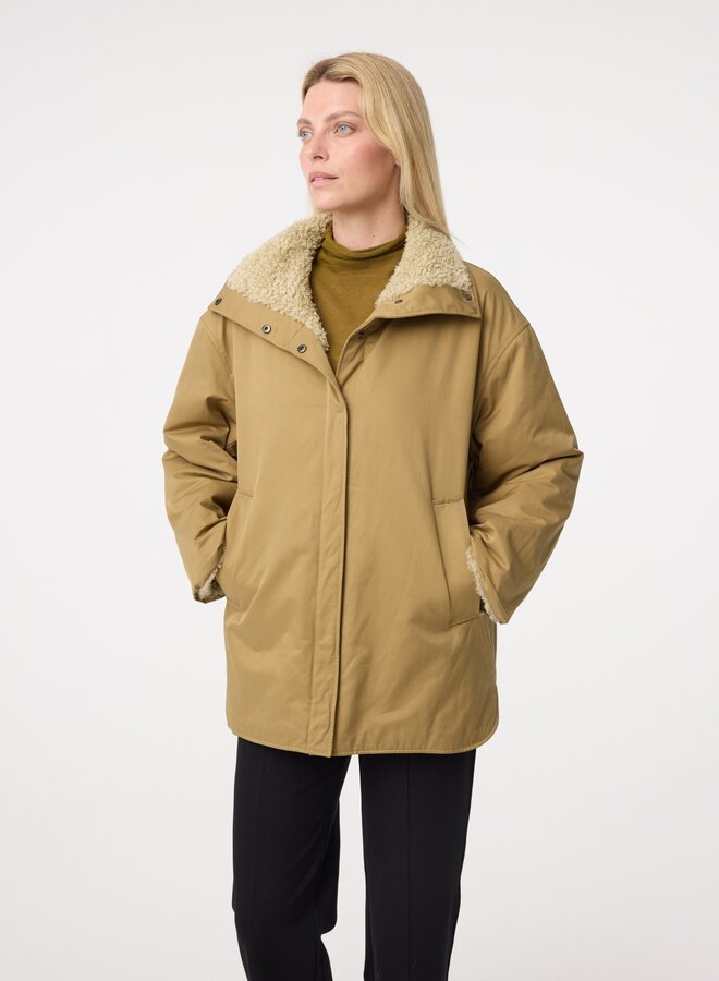 Knit-ted neko jacket moss