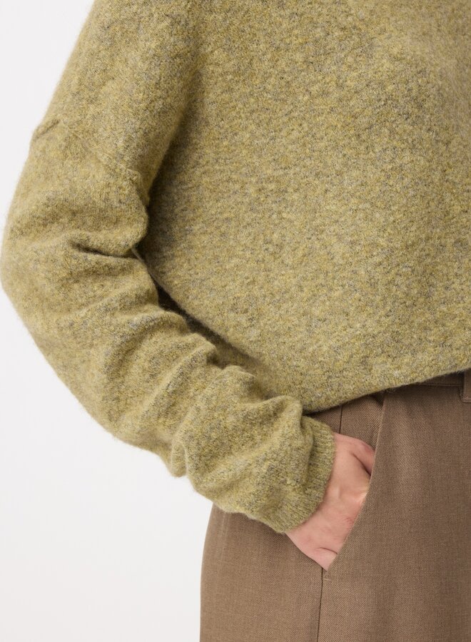 Knit-ted ninette pullover moss