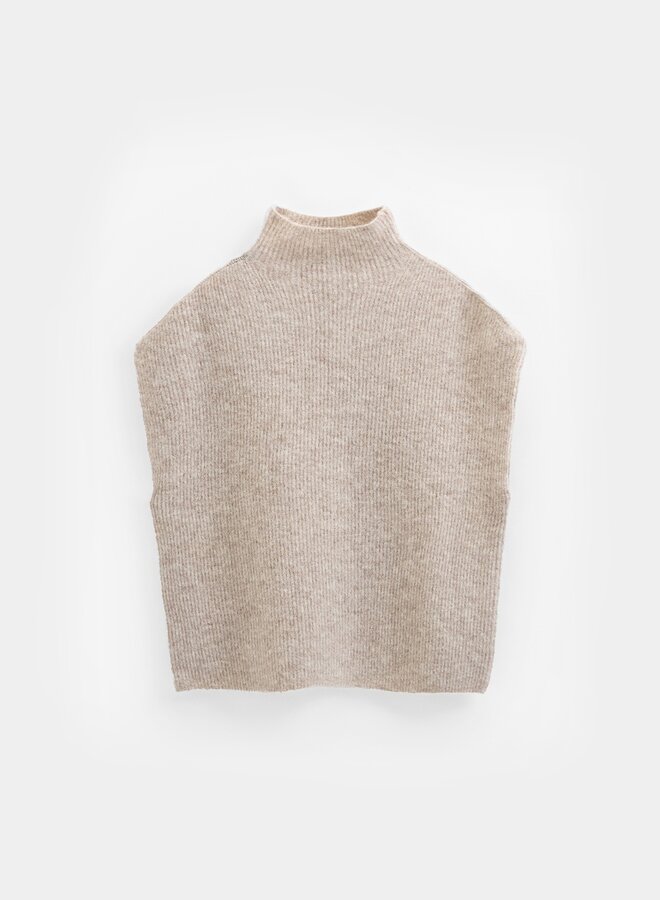 Knit-ted rave pullover sand