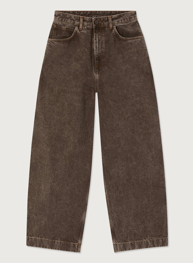 American V. osh11B denim pant stone brown
