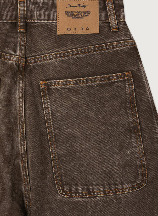American V. osh11B denim pant stone brown