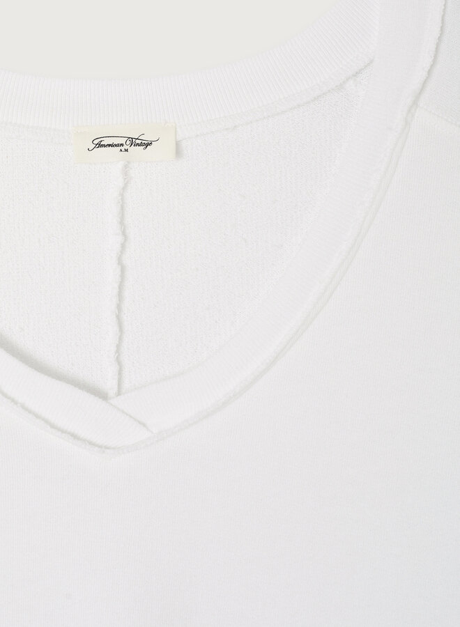 American V.  vib02 tshirt blanc