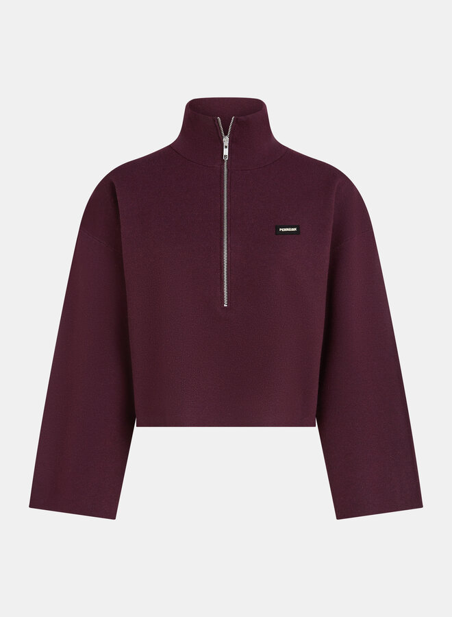 Penn&Ink W26B420 jumper aubergine