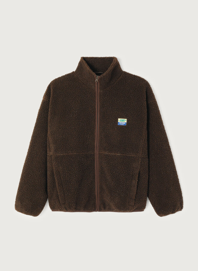 American V.  hok16 vest marronnier