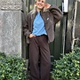American V.  hok16 vest marronnier