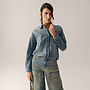 Lois anne denim blouse stone vintage