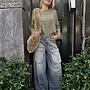 Knit-ted ninette pullover moss