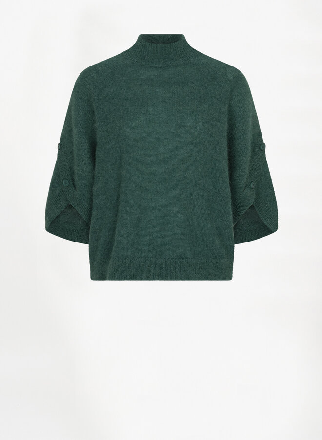 Dante6 mahani cape sweater evergreen