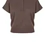 Second Female claro knit ss polo carafe