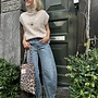 Knit-ted rave pullover sand
