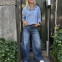 Denham maki lilly jeans mid blue
