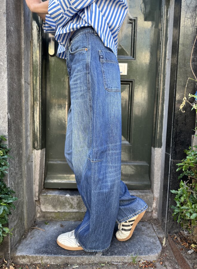 Denham maki lilly jeans mid blue