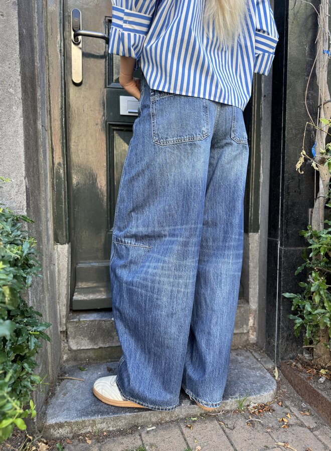 Denham maki lilly jeans mid blue