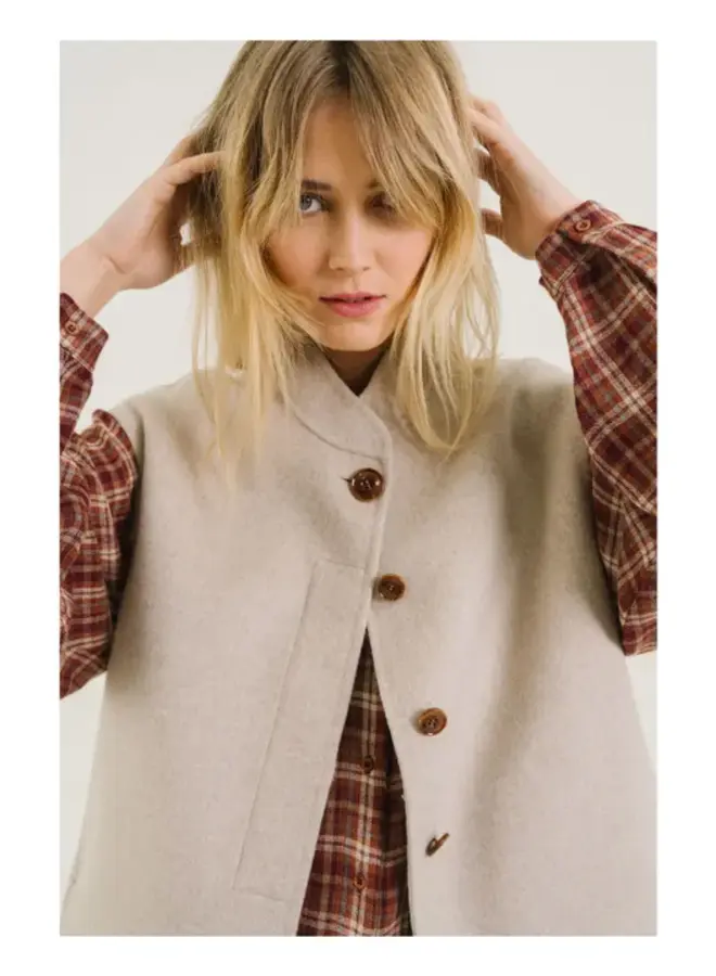 Sacrecoeur gilet mireia/pearl