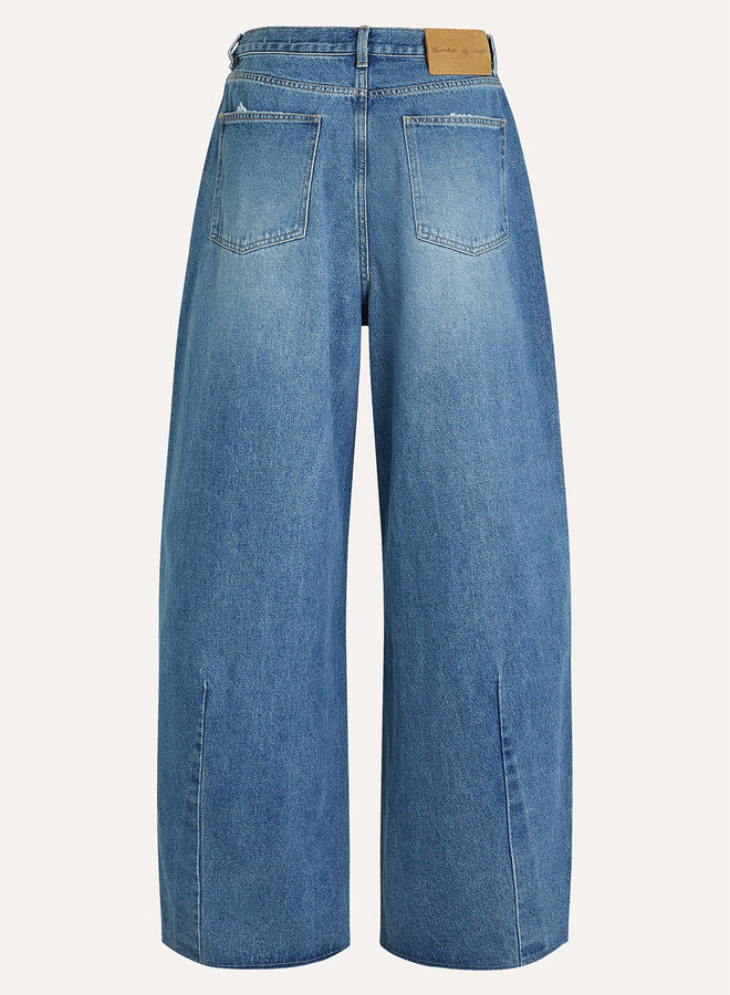 Circle ziggy pants romance blue