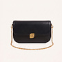 By Bar alma leather bag black