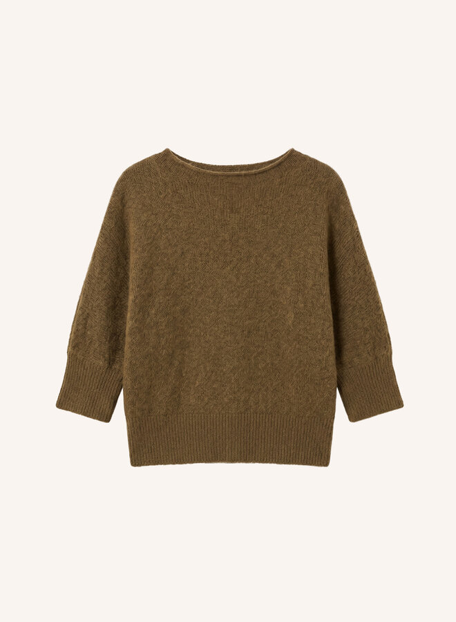 By Bar kyote pullover golden olive
