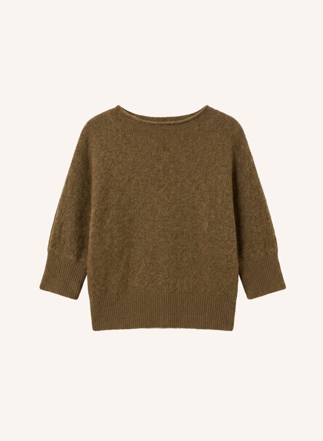 By Bar kyote pullover golden olive