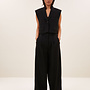 By Bar jule herringbone pants black