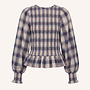 By Bar yena tokyo check blouse