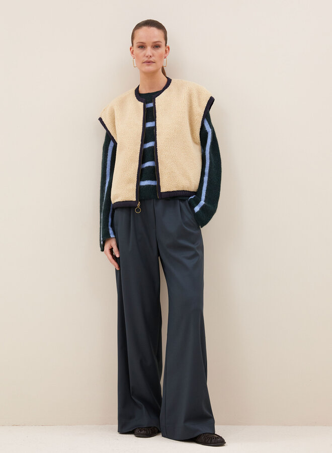 By bar gio sleeveless jacket midnight