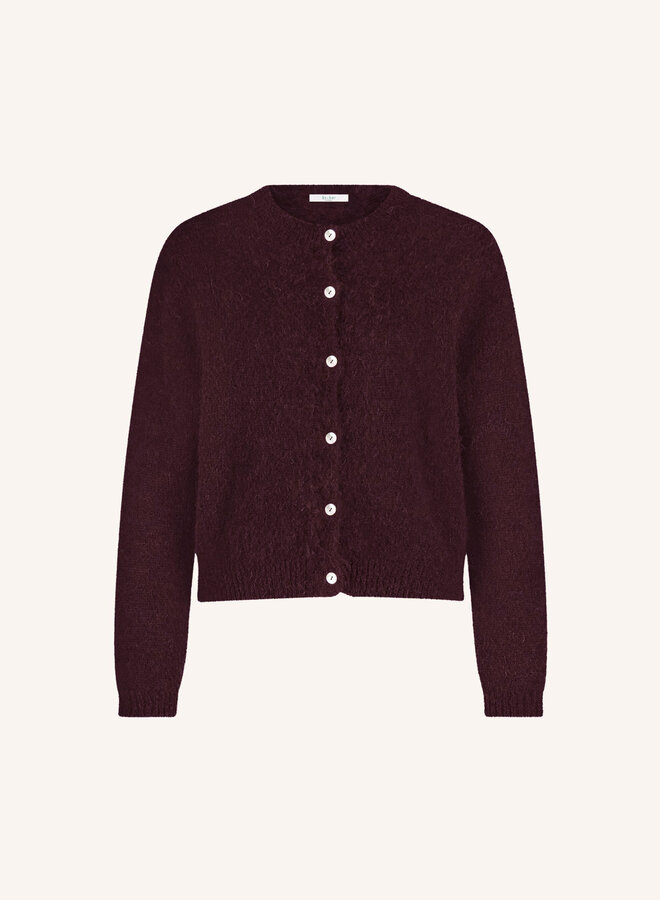 By bar cleo cardigan deep wine