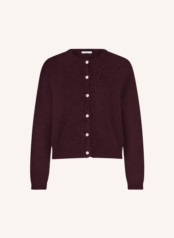 By bar cleo cardigan deep wine
