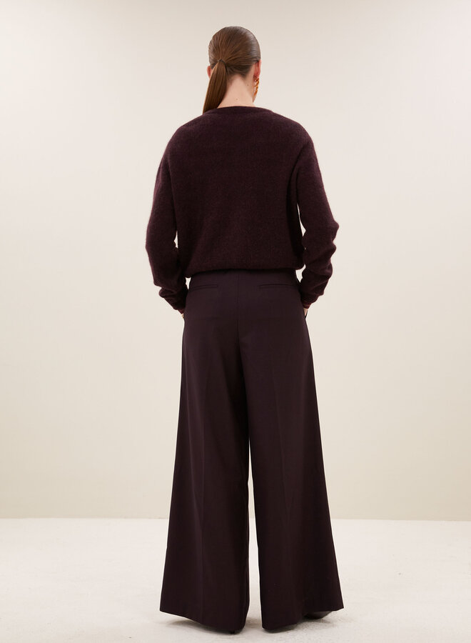 By bar cleo cardigan deep wine