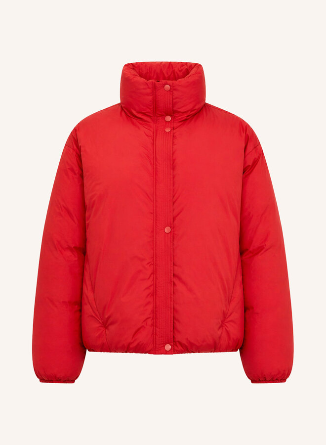 By bar joy jacket poppy red