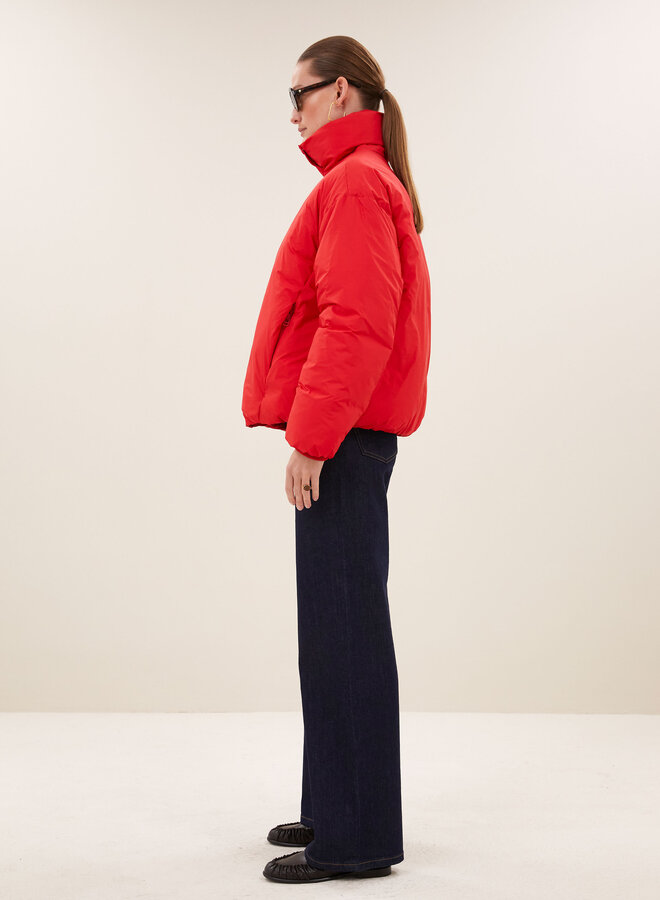 By bar joy jacket poppy red