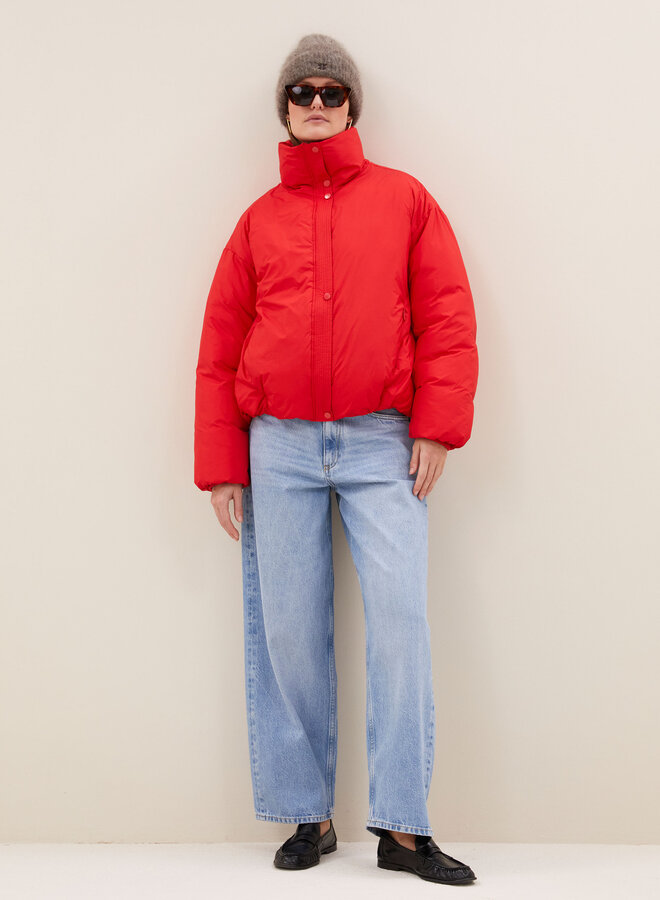 By bar joy jacket poppy red
