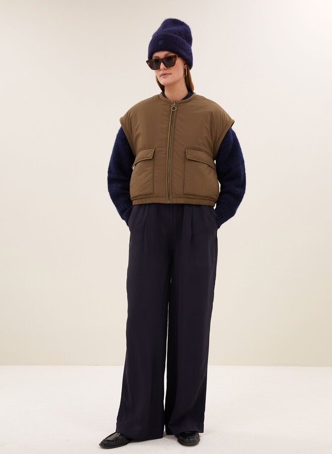 By bar gio sleeveless jacket hazel