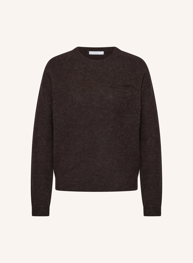 By Bar polly pullover deep brown