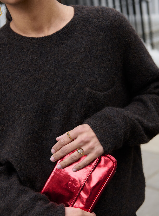 By Bar polly pullover deep brown