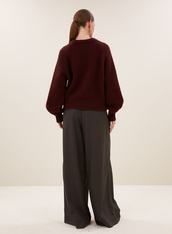 By Bar sef pants dark brown