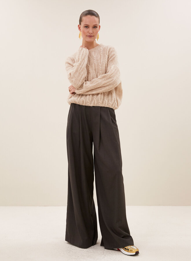 By Bar sef pants dark brown