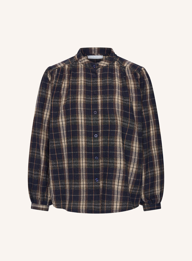 By Bar jagger check blouse