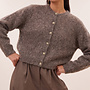 By bar vasile cardigan dark biscuit