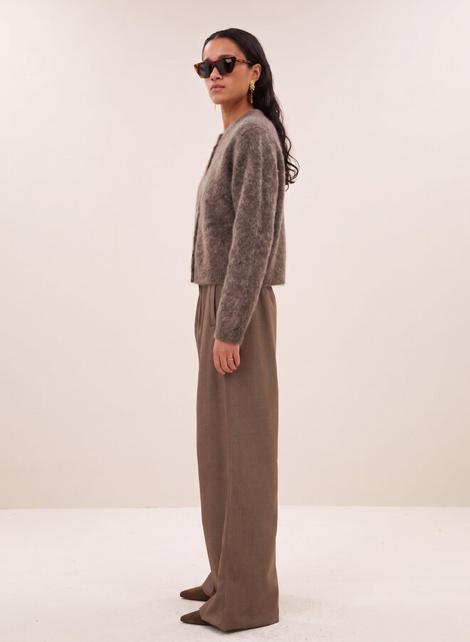 By bar vasile cardigan dark biscuit