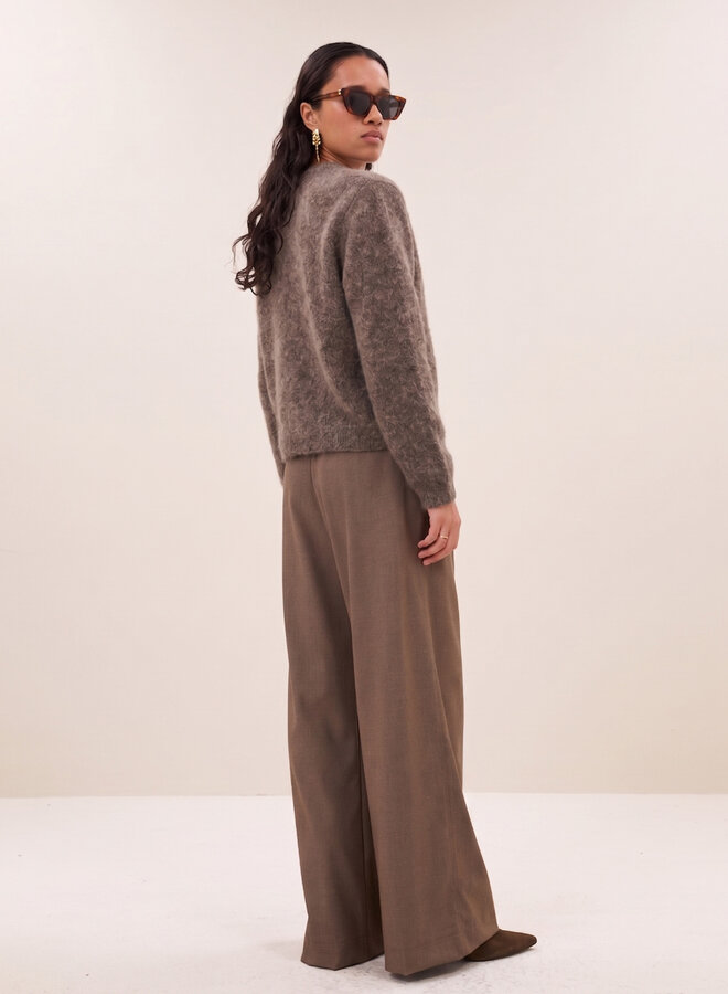 By bar vasile cardigan dark biscuit