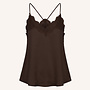 By Bar pia satin top espresso