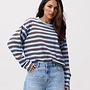 Catwalk junkie striped long sleeve air