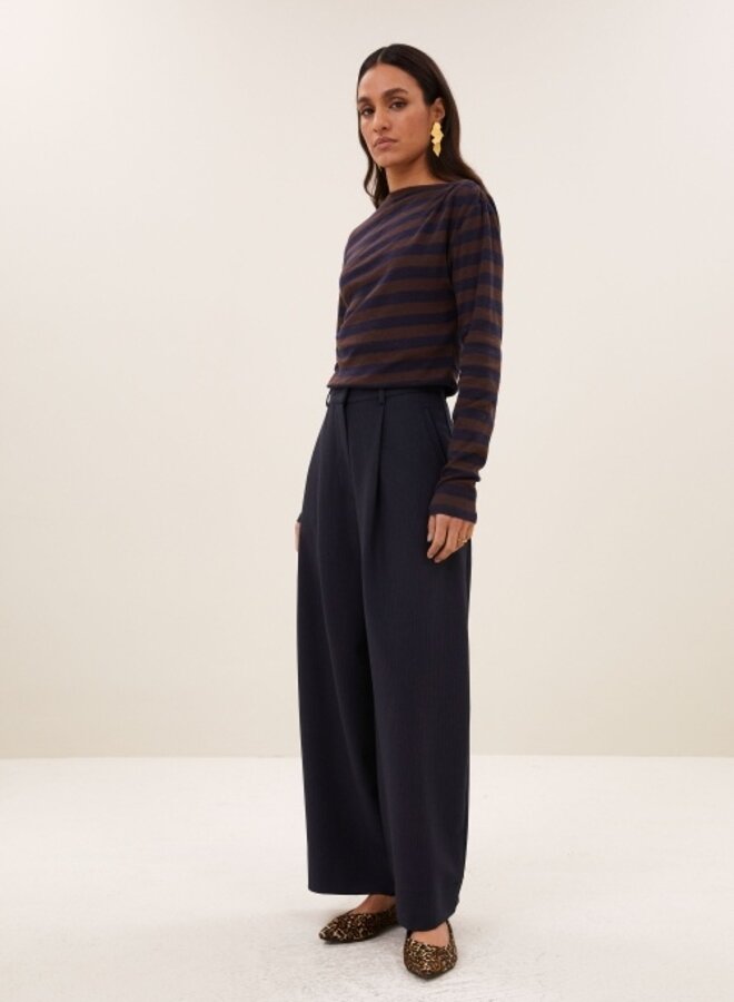 By Bar frida copper stripe pants