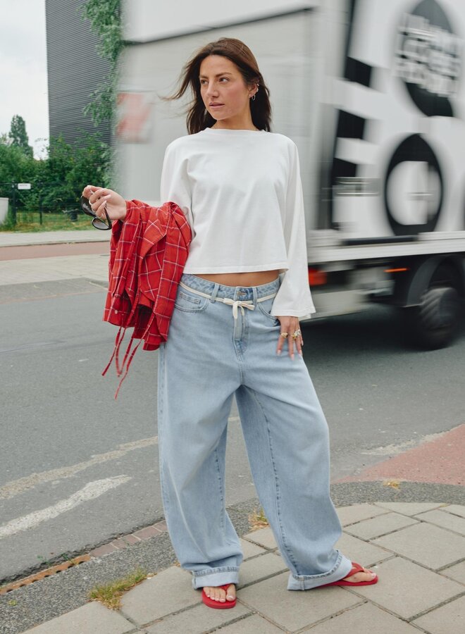 Catwalk junkie baggy fit jeans blue